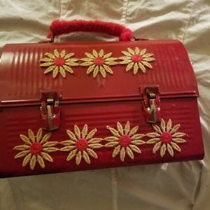 VINTAGE 1960'S THERMOS BRAND LUNCH BOX